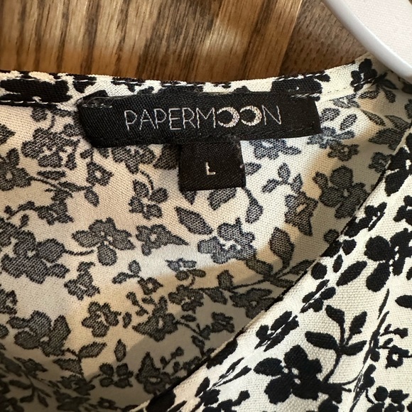 Papermoon Floral Blouse size L - Picture 5 of 6